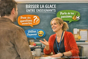 Créer une première conversation authentique entre enseignants : comment briser la glace facilement