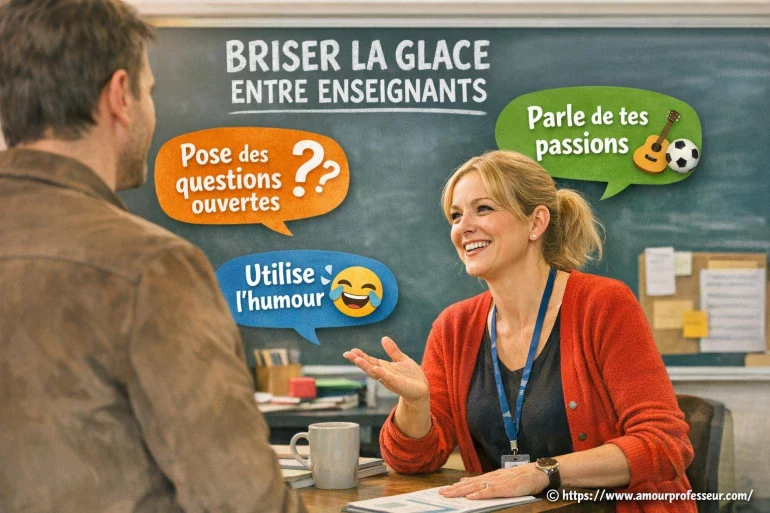 Créer une première conversation authentique entre enseignants : comment briser la glace facilement