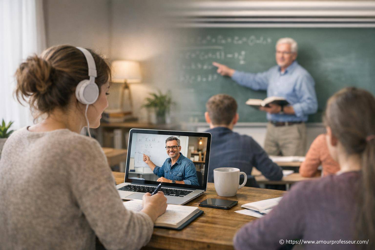 Pourquoi rencontrer un prof sur internet plutôt que dans son établissement !