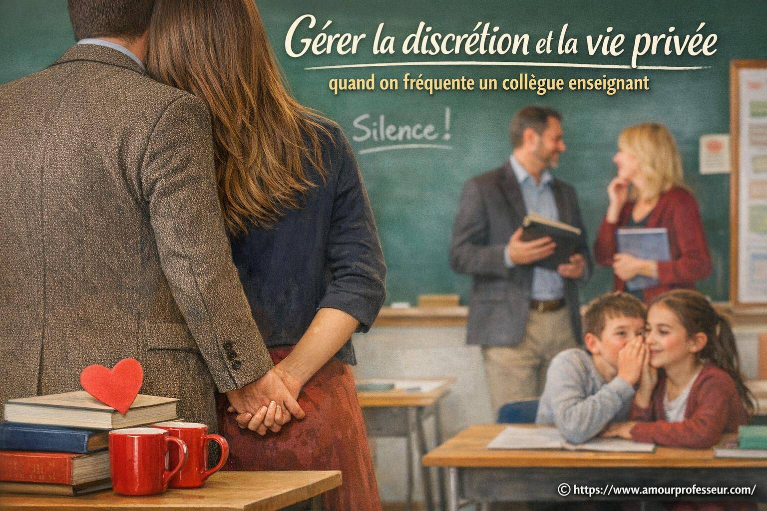 Gérer la discrétion et la vie privée quand on fréquente un collègue enseignant : quelles bonnes pratiques ?